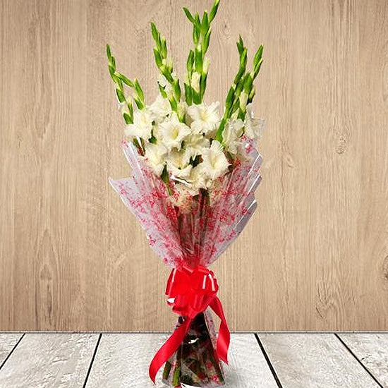 Fresh 12 Gladiolus Small Bouquet