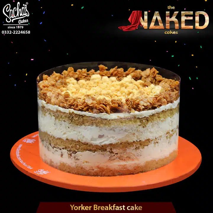 Yorker Breakfast Naked Milk Bar Cake – Sacha Bakery - Pak Gifts Store