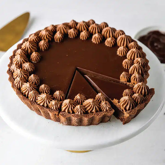 Callebaut Chocolate Tart (2 lbs) – Lals Bakery