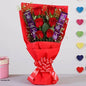 Dairy Milk & Flowers Bouquet