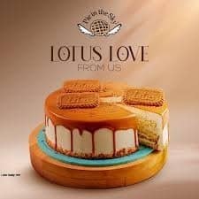 Lotus Cream Cake – Pie in the Sky