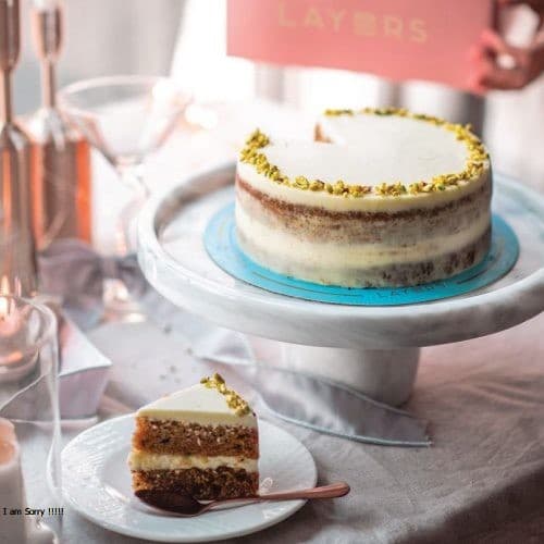 Nuts Fusion Cake – Layer’s (2.5 lbs)