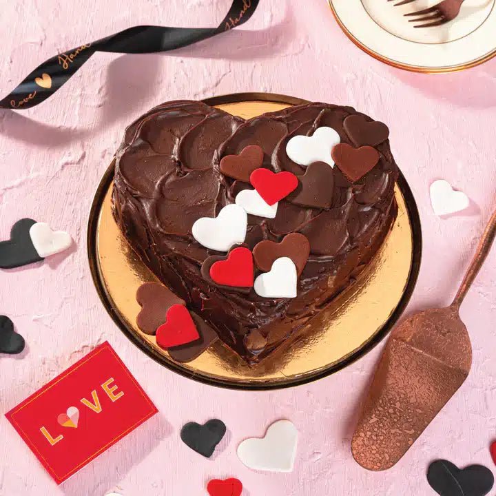 Chocolate Heart Cake (2 lbs) – Lals Bakery - Pak Gifts Store