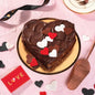Chocolate Heart Cake (2 lbs) – Lals Bakery - Pak Gifts Store