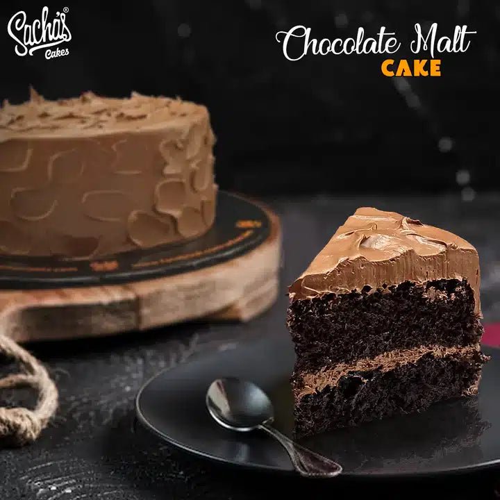 Chocolate Malt Cake – Sacha Bakery - Pak Gifts Store