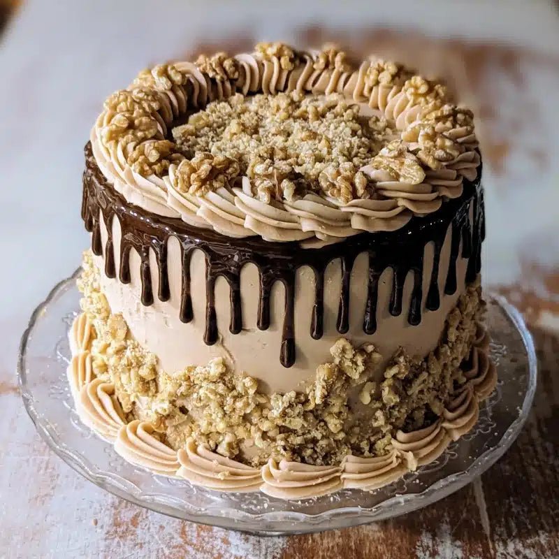 Coffee Walnut Cake Falettis Hotel - Pak Gifts Store