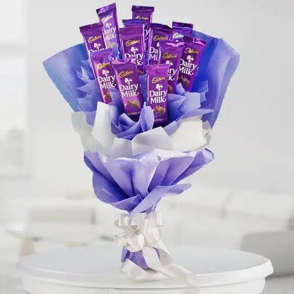 Dairy Milk Bouquet (24 Pcs 9 gram each) - Pak Gifts Store