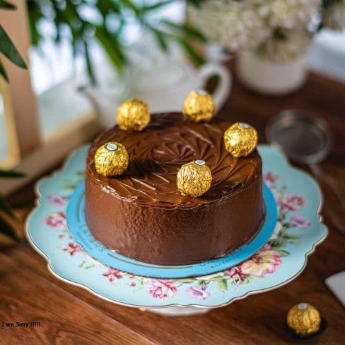 Ferrero Rocher Cake – Layer’s (2.5 lbs) - Pak Gifts Store