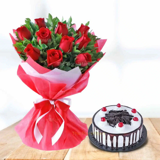 Lovely Roses & Cake