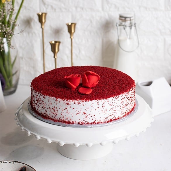 Red Velvet Cake – Baba Bakers (2 lbs) - Pak Gifts Store