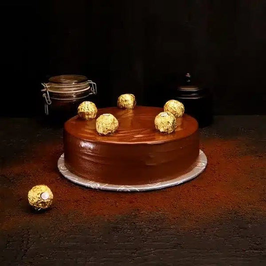Royal Ferrero Rocher Cake – Jalal Sons (2 lbs) - Pak Gifts Store