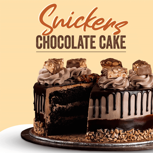 Snickers Chocolate Cake – Bread & Beyonds (3 lbs) - Pak Gifts Store