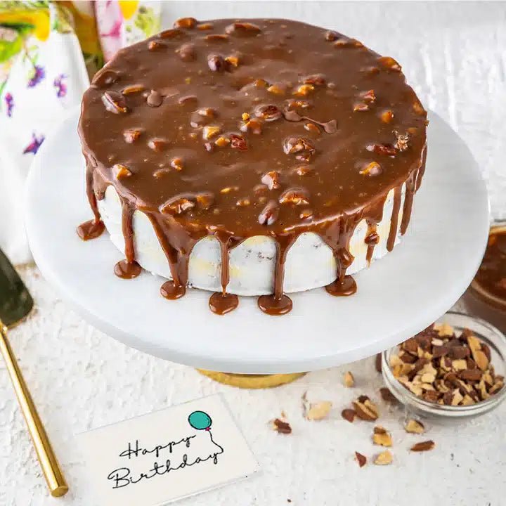 Toffee Almond Cake (Gluten Free) (1.6 lbs) – Lals Bakery - Pak Gifts Store