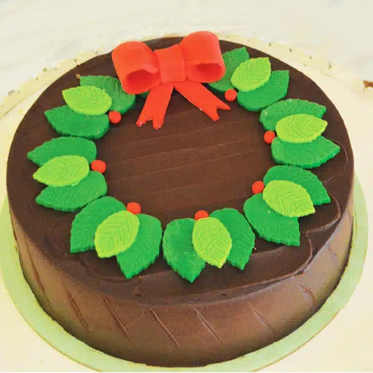 Xmas Dark Chocolate Cake (2.3 lbs) – Lals Bakery - Pak Gifts Store